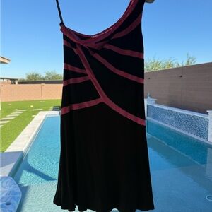 Bebe Sport Dress Black and Pink